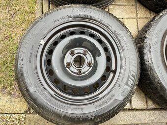 4x plechové disky 5x112 R15, pneu - 2