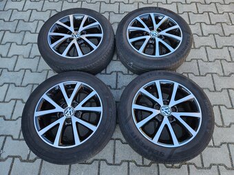 Orig. Volkswagen 5x112 Letní Semperit 205/55/16 - 2