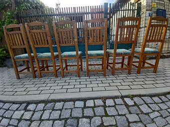 6x starší židle - 2