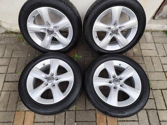 ALU 5x110 r16 OPEL + PNEU - ZÁNOVNÍ DISKY - 2