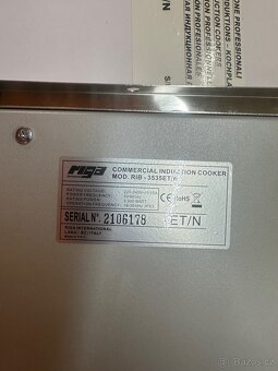 Indukční vařič stolní elektrický REDFOX - RIB 3535 ET - 2