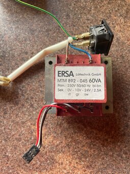 Transformátory 230/10 + 24V - 2
