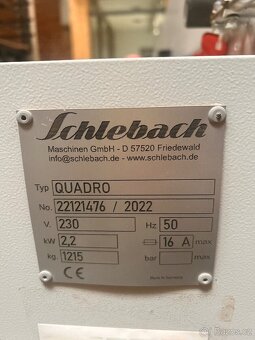 Profilovací stroj Schlebach QUADRO - 2