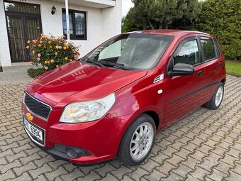Chevrolet Aveo 1,2i-, naj. 128.tkm, r. 08, klima - 2