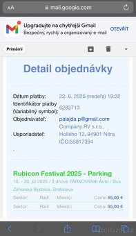 Vstupenky Rubicon festival - 2