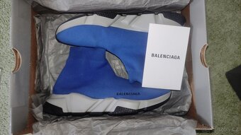 Balenciaga speed trainer blue - 2