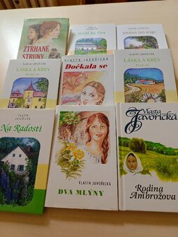 Vlasta Javořická romány - 2