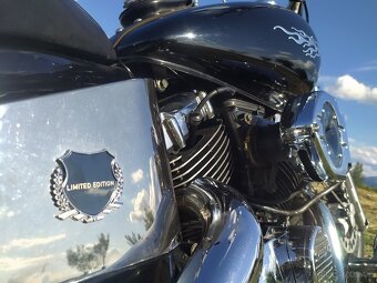 Yamaha XVS 650 dragstar custom Black horse. - 2