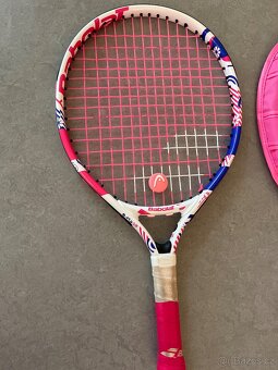 Zánovní dětská dívčí tenisová raketa Babolat B-Fly 17” - 2