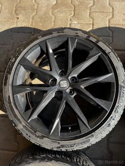 ALU KOLA SEAT R18 5x112 + LETNÍ PNEU 225/40 R18 BRIDGESTONE - 2