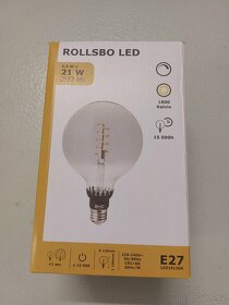 Velká žárovka Ikea Rollsbo LED 21W - 2