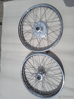 Nová kola Jawa Pérak 150mm , výplet, ráfky, vycentrováno - 2