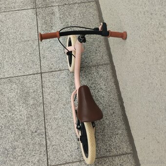 Dětské 10" odrážedlo Runride 500 růžovo-béžové

 - 2