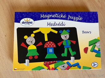 Magnetické puzzle Medvědi - 2