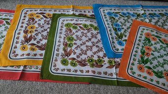 Retro utěrky - 5 ks - 2