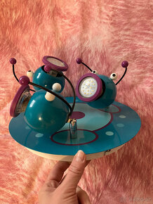 Dětský lustr - broučci - tyrkysovo-růžový - stropní svítidlo - 2