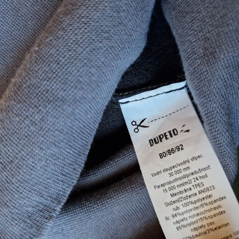 Dětské rostoucí softshellové kalhoty Dupeto vel. 80/86/92 - 2