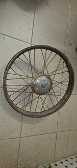 Jawa pionýr pařez přední kolo - 2