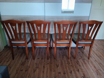 Jídelní židle masiv 4ks - 2