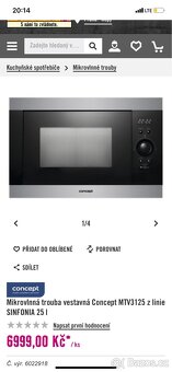 Mikrovlnná trouba vestavná Concept MTV3125 - 2