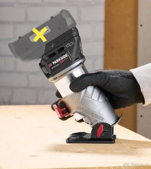 Aku horní frézka peformance 3v1 v kufru - 2