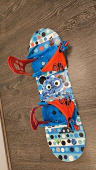 Snowboard dětský 70 cm Head + postroj - 2