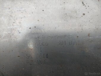 Smart W451 Katalyzátor + Výfuk + Zad. levý blatník - 2