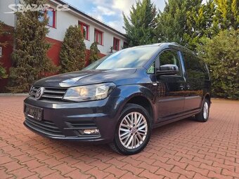 VW Caddy Maxi 2.0 TDI 110kW,7.Míst,Navi,Tažné,2015 - 2