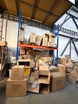 Paletové regály - Praha Čakovice LEVNĚ až na 360pal - 2