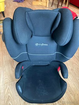 CYBEX autosedačka SOLUTION M-FIX SILVER Pure Black - 2