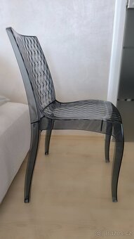 3 jídelní židle - Polykarbonát - 2