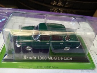 Model Škoda 1000 MBG De Luxe 1:43 - 2
