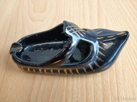 Bota popelník dekorace keramika 13 cm - 2