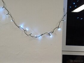 Osvětlovací řetěz LED, vánoční světla. - 2