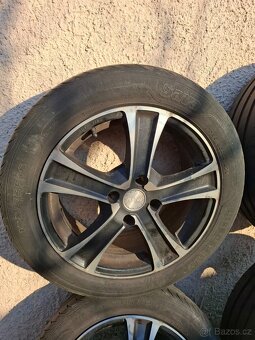 alu disky s letnimi pneumatikami 195/55 R16 - 2