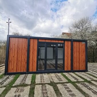 Obytný kontejner PMP-Y o rozměru 3x6m s francouz. dveřmi - - 2
