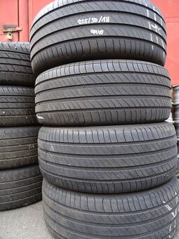 Letní pneu Michelin, 225/50/18, 4 ks, 5 a 6 mm - 2