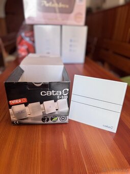 Ventilátor CATA E100 GT Timer (2 ks) - NOVÝ - 2