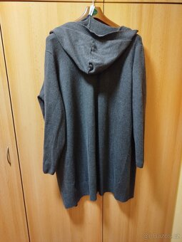 dámský maxi svetr/kardigan Takko (Maxi Blue) vel. 42/44 - 2
