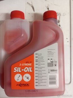 Olej 2T motorové pily křovinořezy - 2