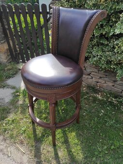 Barové židle Chesterfield - 2