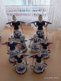 Cibulák porcelán motiv Holandsko - 2