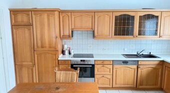 Dubová rustikální linka se sezením,6092 - 2