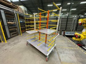 Transportní vozík na dílce, velkoplošný materiál - 2
