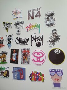Stüssy nálepky - celek i jednotlivě - 2