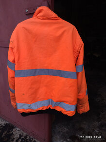 Reflexní bunda zateplená vel. L - XL - 2
