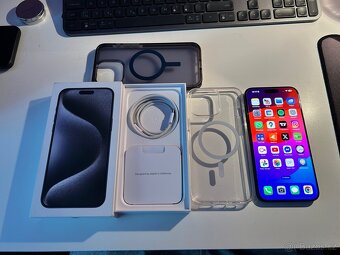 iPhone 15 Pro Max 256GB, modrý, v záruce v Datart - 2