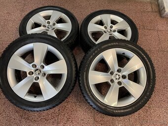 Originální alu kola Škoda 5x100 r16 - 2