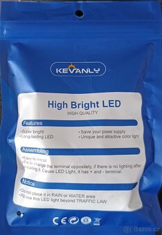 LED světlo S2/BA20D pro motocykl - 2