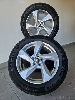 Alu kola 5x112 Letní Michelin 235/55/18 - 2